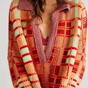 Free People Ruben Sweater Large NWOT $248 Retail!